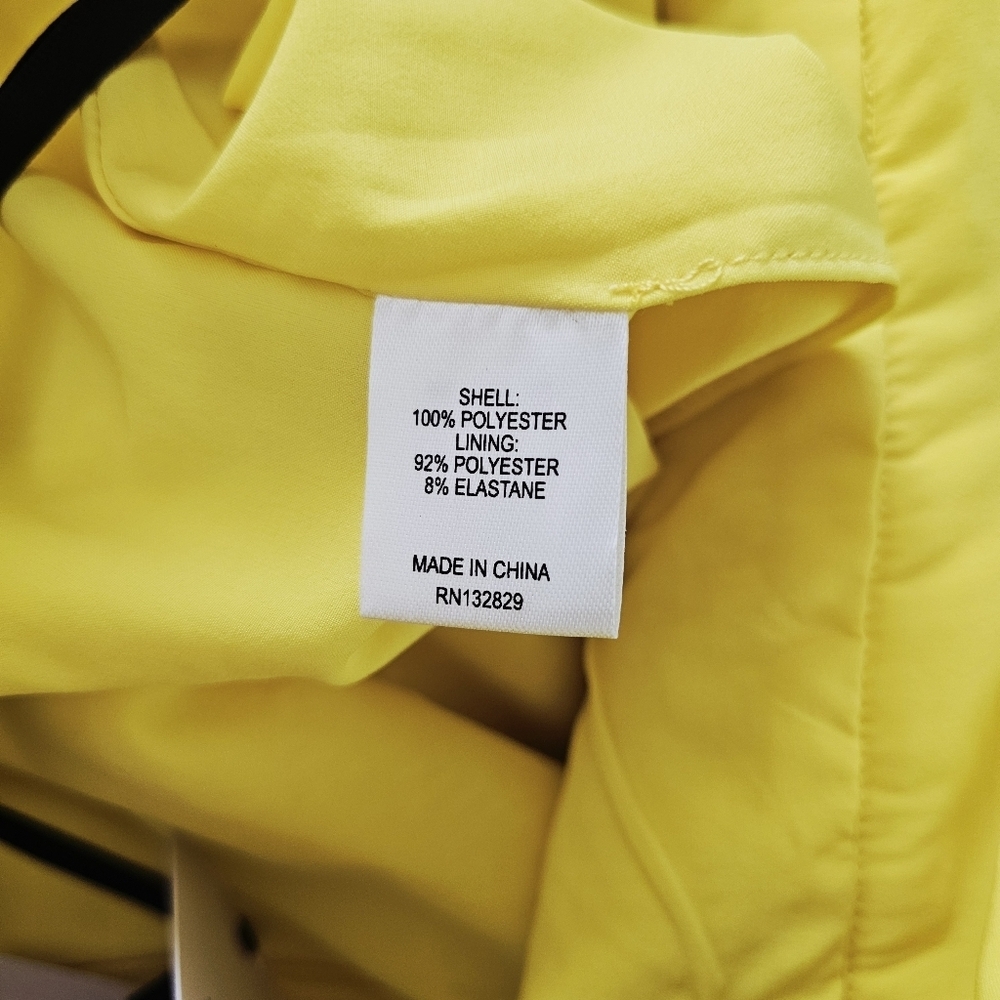 NEW Assignment Ariel Romper in Soliel Yellow Size S - Picture 6 of 6